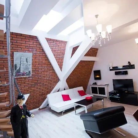 Luksus Apartamenty - Mariacka Štetín Pokoj fotografie
